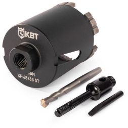 Коронка SF-68/65 5T с адаптером SDS-Plus ПРОФИ КВТ 102560