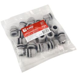 Сальник PG21 IP54 d отв. 27мм/d провод. 13-18мм PROxima EKF plc-pg-21-r