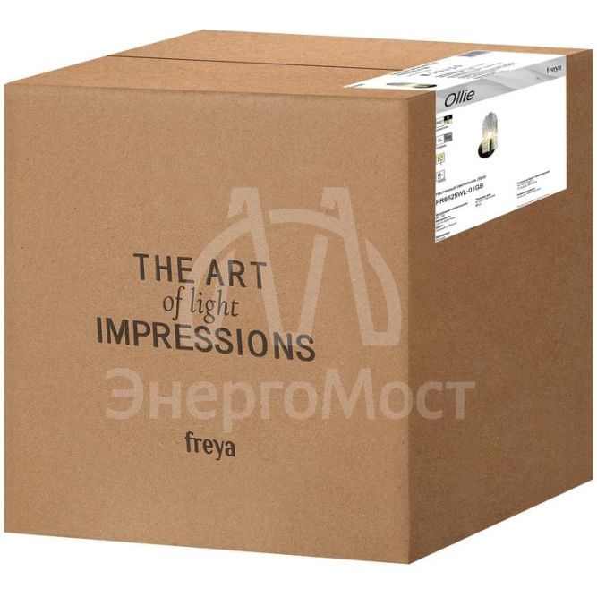 Светильник Ollie 1х40Вт E14 IP20 бра настен. Freya FR5525WL-01GB