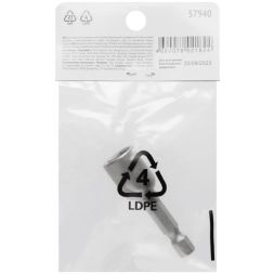 Насадка для шурупов и болтов с 6-гр.головкой Профи d10мм L48мм FIT 57940