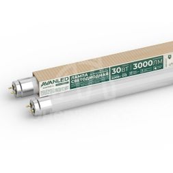 Лампа светодиодная AL Т8-30-840-1200-М 30Вт матовая 4000К нейтр. бел. G13 AVANLED 11112405