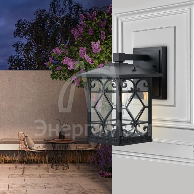 Светильник Domi 1х40Вт E27 IP44 бра настен. Voltega VGL7219WL-01B7