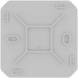 Коробка ответвительная с 8+2 кабельными вводами d20/20мм IP55 85х85х40мм DKC 53785