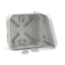 Коробка ответвительная с 8+2 кабельными вводами d20/20мм IP55 85х85х40мм DKC 53785