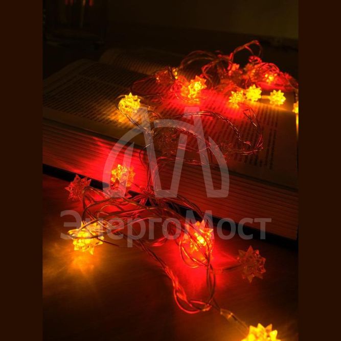 Гирлянда &amp;quot;Цветы&amp;quot; LD030M-FL 30 RGB 1.8м для помещений SHLights 4690601021687