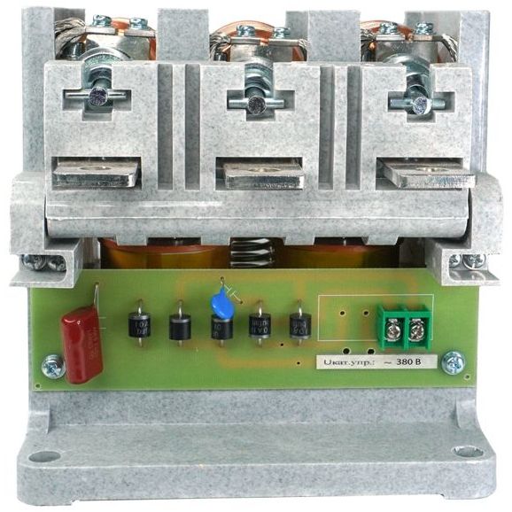 Контактор вакуумный КВТ-1.14-2.5/250-3 У3 3п 250А кат. 380В 4НО+3НЗ IP00 без реле Электротехник ET557369