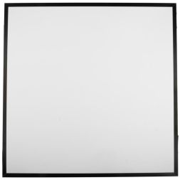 Светильник светодиодный ДВО PPL 588/G OPAL 40Вт 4000К IP40 588х588х25мм BLACK Грильято Pro JazzWay 5062023