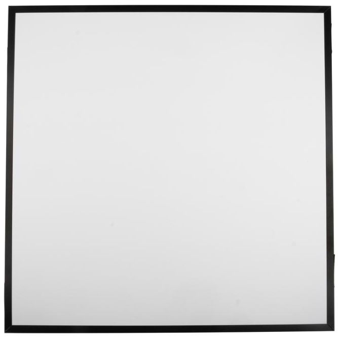 Светильник светодиодный ДВО PPL 588/G OPAL 40Вт 4000К IP40 588х588х25мм BLACK Грильято Pro JazzWay 5062023