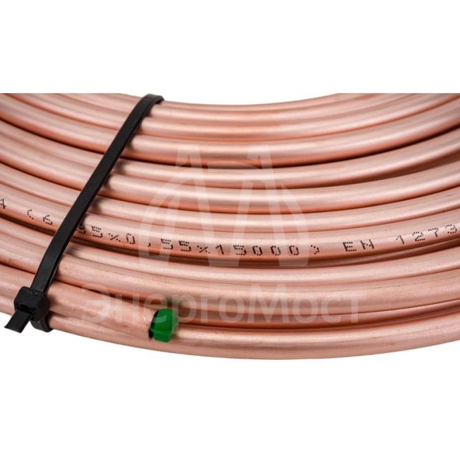 Труба ТОР 6.35х0.55х15000 1/4дюйм медь (бухта) НС-1154992