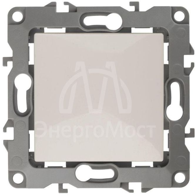 Механизм переключателя 1-кл. СП Эра12 10А IP20 12-1103-02 250В 10AX сл. кость Эра Б0014640