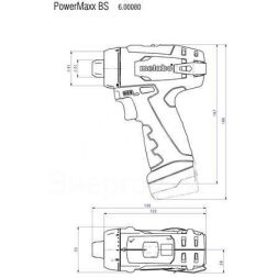 Винтоверт аккумуляторный PowerMaxx BS Basic Set 2х2.0Ач с наб.осн Metabo 600080880