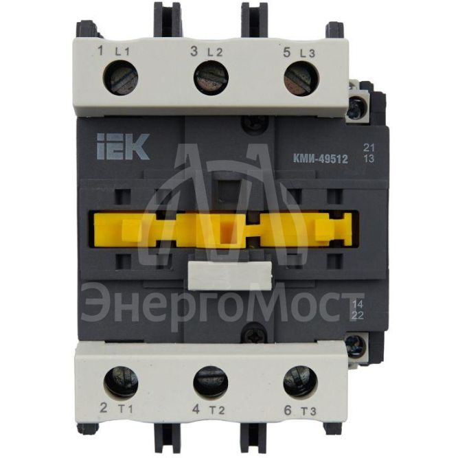 Контактор КМИ-49512 95А 400В/AC3 1HО;1H3 IEK KKM41-095-400-11