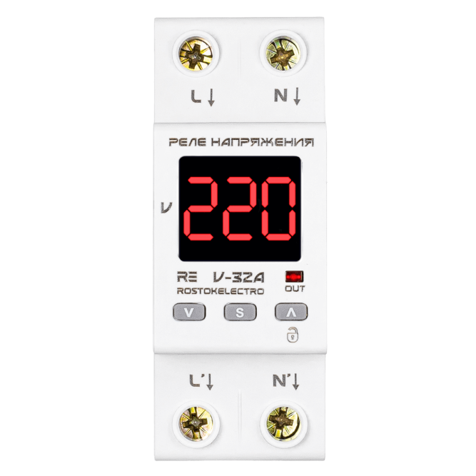 Реле напряжения <span class="product-article-no-wrap">RE V-32А</span>