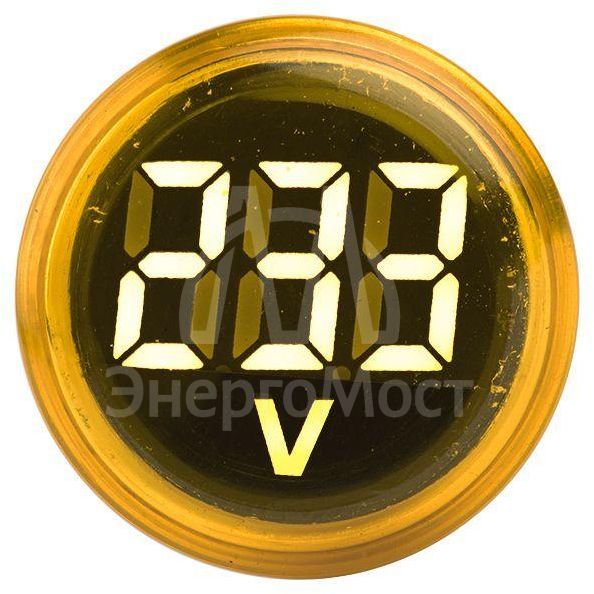 Индикатор значения напряжения ED16-22VD желт. PROxima EKF ed16-22vd-y