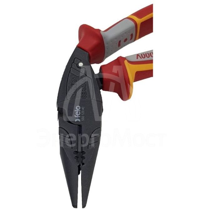 Пассатижи изогнутые диэлектрические ErgoMulti 200мм Felo 58012040