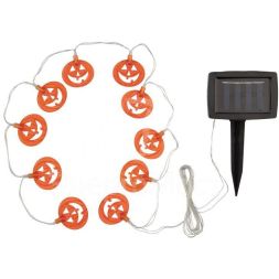 Светильник светодиодный Каскад Улыбка 6м садовый с солнечн. панелью и аккумулятором 2м Lamper 602-271