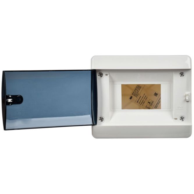 Корпус пластиковый ЩРН-П-6 IP41 черн. прозр. дверь UNION Compact IEK UIC-KP12-N-06-41-K01