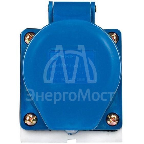 Розетка наружн. уст. 16А 220В 2P+PE IP44 (113) EKF ps-113-16-220