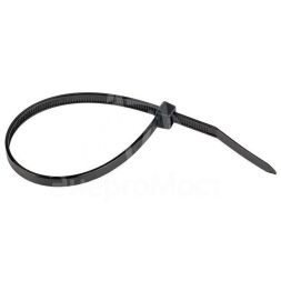 Хомут кабельный 4.8х200 нейл. черн. (уп.100шт) EKF plc-cb-4.8x200