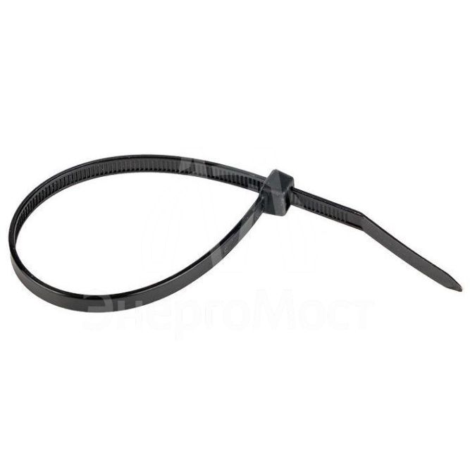 Хомут кабельный 4.8х200 нейл. черн. (уп.100шт) EKF plc-cb-4.8x200