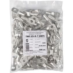 Наконечник медный ТМЛ 25-8-7 (опрес.) луженый КВТ 40879