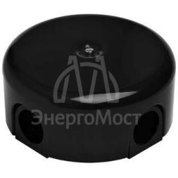 Коробка распределительная 110х35мм ЛИЗЕТТА ABS-пластик черн. BIRONI B1-522-23-K