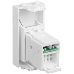 Розетка компьютерная 1мод. кат.5e RJ-45 Avanti "Белое облако" модульная DKC 4400461
