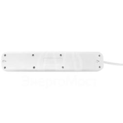 Удлинитель с сетевым фильтром 6х3м с заземл. 10А IP20 Блокбастер 2.2кВт ПВС 3х0.75 с выкл. PROxima EKF UFP10-375-6-03