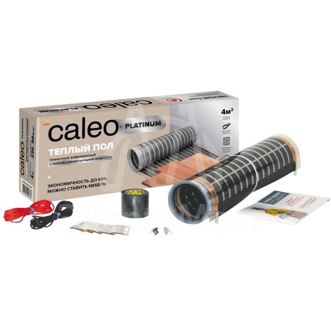 Комплект &amp;quot;Теплый пол&amp;quot; (пленка) PLATINUM 230Вт/кв.м 1кв.м CALEO КА000001313