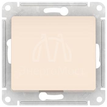 Выключатель 1-кл. Glossa (сх. 1) 10AX быстрозажим. клем. механизм беж. SE GSL000211S