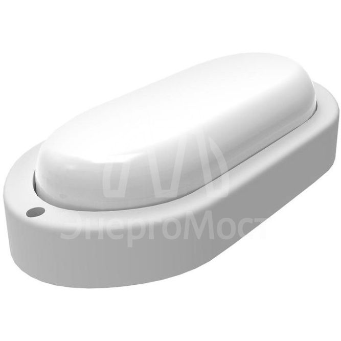 Светильник светодиодный ЖКХ LITE 200х98х46 15Вт 1200лм 6500К 200-240В IP65 овал бел. Gauss 161418315