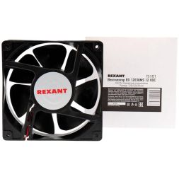 Вентилятор RX 12038MS 12 VDC Rexant 72-5121