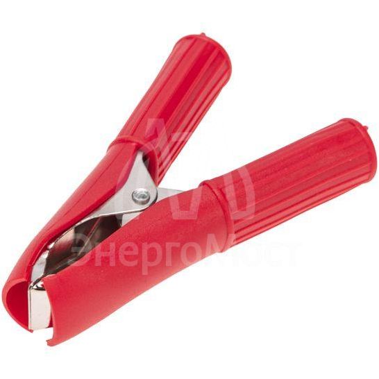 Зажим &amp;quot;крокодил&amp;quot; 30А 75мм в изоляторе (уп.2шт) Rexant 16-0016-9