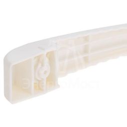 Держатель кабеля для прямого монтажа односторонний бел. 140мм (уп.20шт) Rexant 28-4021