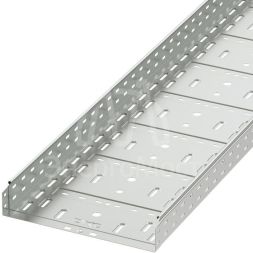 Лоток листовой перфорированный 400х100 L3000 сталь 1мм гор. оцинк. DKC 35345HDZ