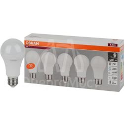 Лампа светодиодная LED Value LVCLA125 15SW/865 230В E27 2х5 RU (уп.5шт) OSRAM 4058075577862