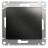 Механизм переключателя перекрестного 1-кл. СП Glossa 10А IP20 (сх. 7) 10AX антрацит SchE GSL000771