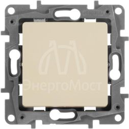 Механизм переключателя промежуточного 1-кл. СП Etika 10А IP20 250В 10AX винт. клеммы сл. кость Leg 672309