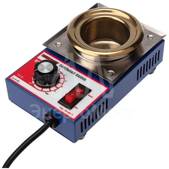 Ванна паяльная модель R50 150Вт d50мм 200-480град.С Rexant 09-9030