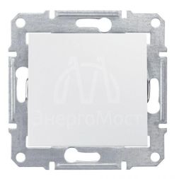 Механизм переключателя перекрестного 1-кл. СП Sedna 10А IP20 (сх. 7) 250В бел. SchE SDN0500121