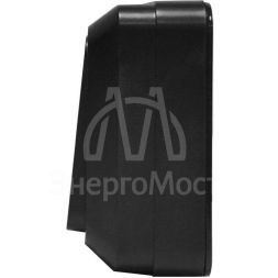 Выключатель 1-кл. ОП Олимп 10А IP20 черн. Universal 2209