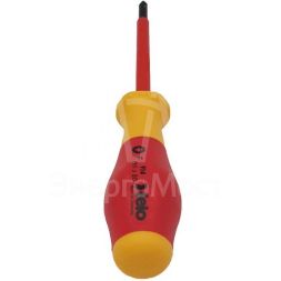 Отвертка диэлектрическая крестовая PH1х80 Felo 91410290