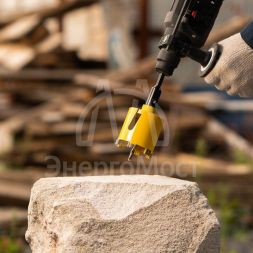 Коронка алмазная по бетону 72мм L=90мм М16 сегмент 10мм Kranz KR-90-0165