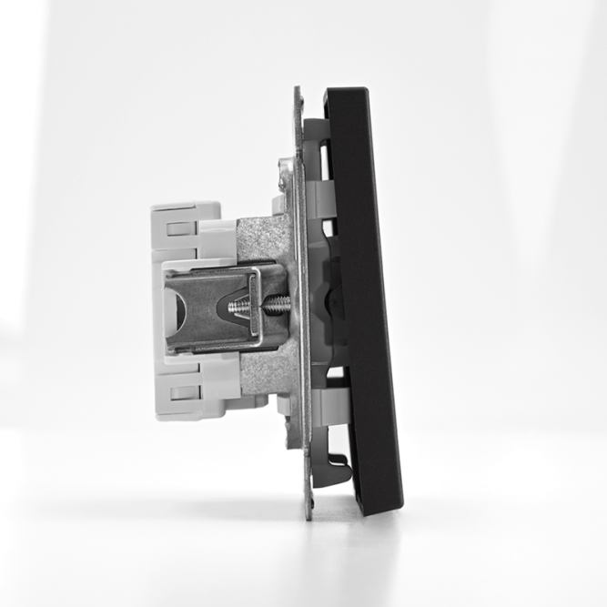 Выключатель 2-кл. ArtGallery (сх. 5) 10AX механизм базальт SE GAL001451