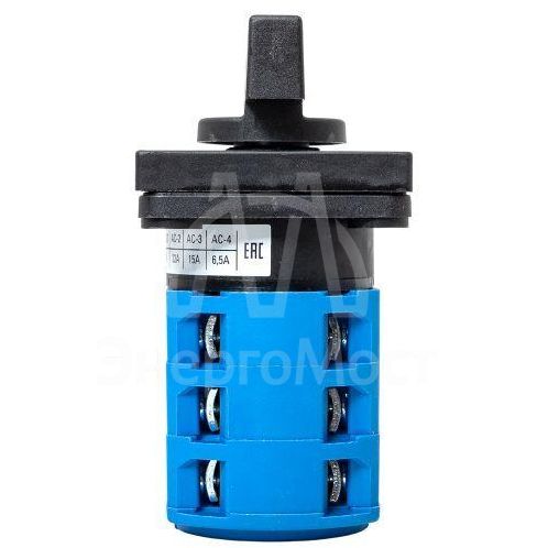 Переключатель кулачковый ПК-1-23 3П 25А &amp;quot;1-0-2&amp;quot; EKF pk-1-23-25