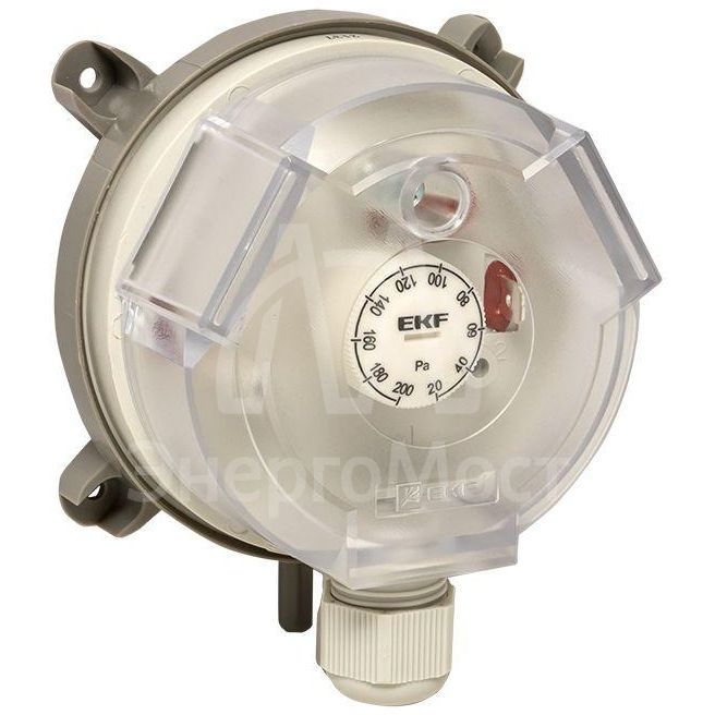 Реле перепада давления RVG-10-200 (200Па) EKF RVG-10-200