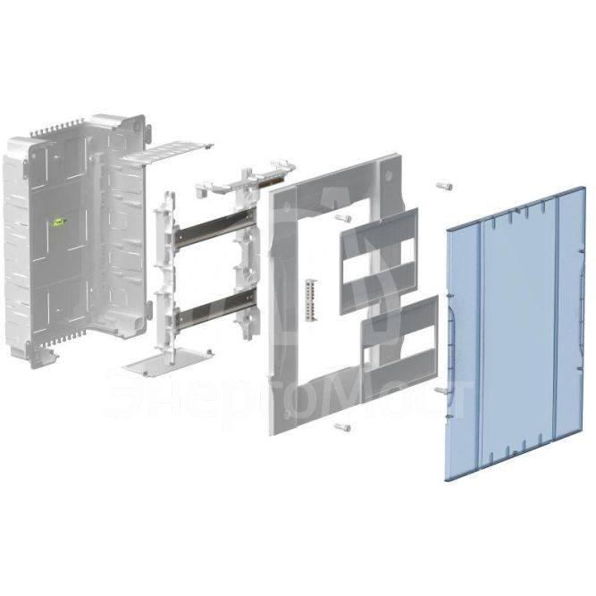 Корпус пластиковый ЩРВ-П-24 бел. дверь IP40 KREPTA 5 IEK KR5-KP13-V-24-41