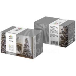 Гирлянда &amp;quot;Твинкл-Лайт&amp;quot; (с контроллером 8 режимов) 20м 160LED 10Вт 230В IP20 тепл. бел. провод темн.-зел. ПВХ NEON-NIGHT 303-116