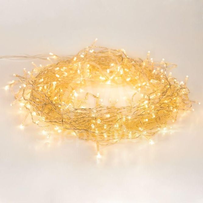 Гирлянда &amp;quot;Твинкл Лайт&amp;quot; 4м 25LED тепл. бел. провод прозр. Neon-Night 303-166
