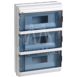 Корпус пластиковый КМПн-36 Krepta 5 IP55 IEK MKP72-N3-36-55